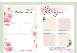 Diario de Oración Personalizado, Diario de Oración de Jesús, Cuaderno de Estudio Bíblico, Diario Devocional Religioso para Mujeres, Regalo para la Iglesia - Product Image 4