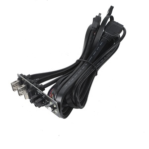 Meilleure Qualité Double USB2.0 + TYPE-C + Microphone + Audio Ordinateur Accessoires Multifonction Floppy Disk Bay Usine Approvisionnement Direct - Product Image 6
