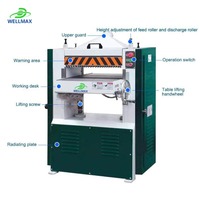 Machine de rabot à bois de haute précision 900mm, 6500 tr/min, à faible bruit, pour le bricolage du bois