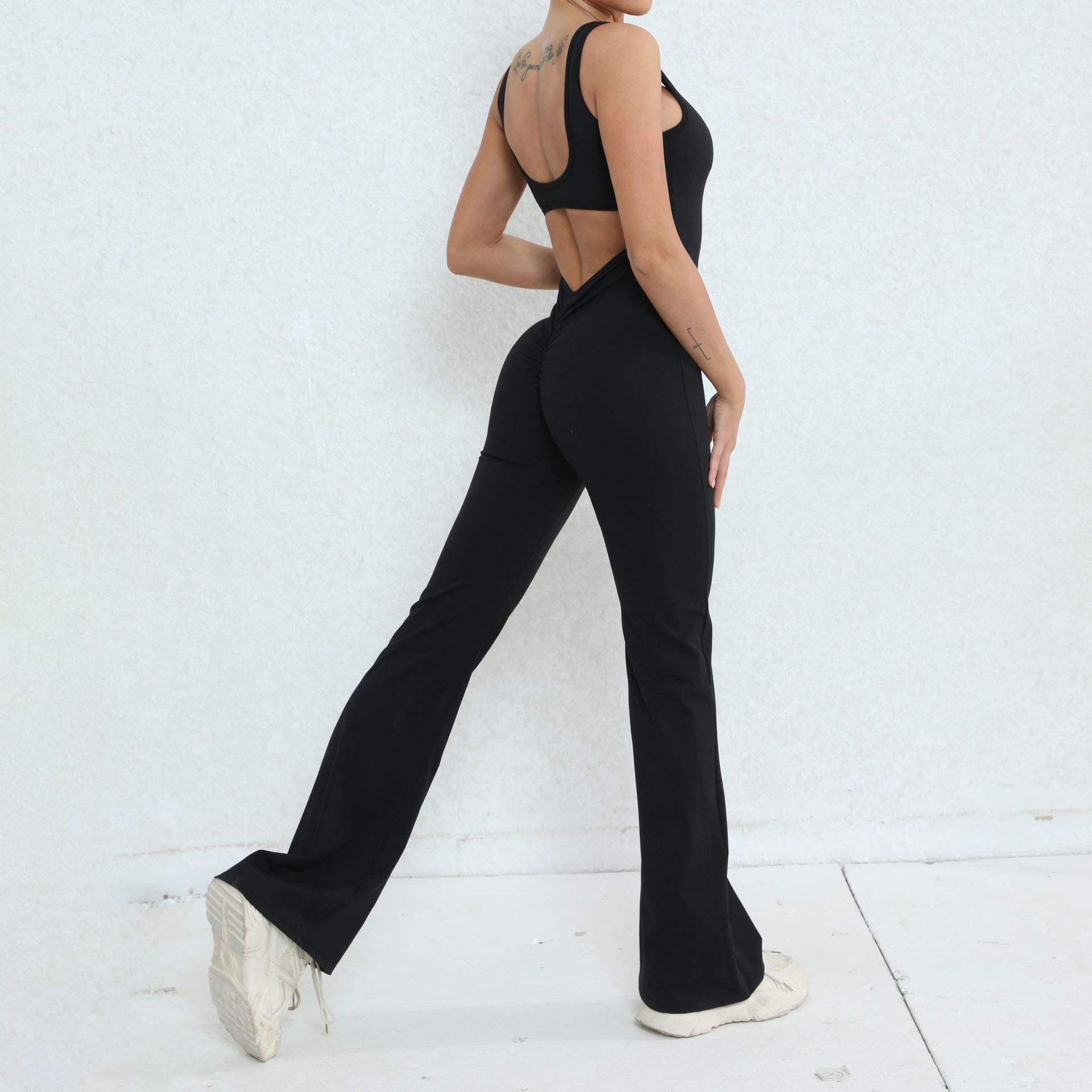 Black long jumpsuit