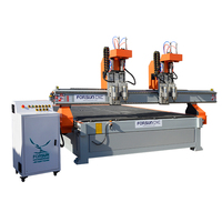 13% de réduction sur le routeur CNC double tête double processus FORSUN pour la découpe et la gravure de comptoirs et éviers en Corian et surfaces solides (deux tâches)