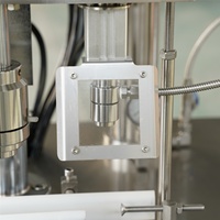 Machine semi-automatique de cachetage et de remplissage de jet d'aérosol de CO2 pour remplir des boîtes d'aérosol