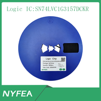 NYFEA SN74LVC1G3157DCKR Sakelar Analog SPDT Single-Pole Double-Throw 1.8~5.5V Low Ron 4.5 Bandwidth Tinggi 300MHz TTL/CMOS
