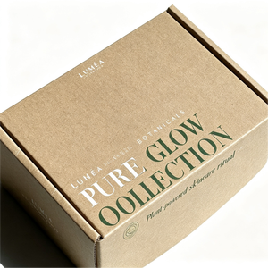 Sustainable for Certified Corrugated Kraft Mailer <b>Box</b> Self-locking Feature Tear Strip Opening Matt/Glossy Lamination - Product Image 2