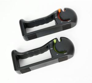 Afiladores de cuchillos de cocina Premium de 4 etapas 1 Herramienta manual ajustable de mano para afilar 4 cuchillos - Product Image 2