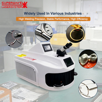 Machine de soudage laser de précision pour bijoux, 100W 150W 200W, mini soudeuse laser avec CCD pour la soudure de bijoux en or et en argent