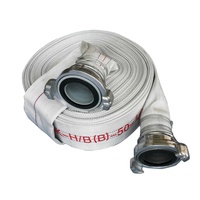 Tuyau d'incendie GOST en toile PVC souple et durable pour système de lutte contre l'incendie (DN50/DN65/DN80) Portable, classe 8-20 bars