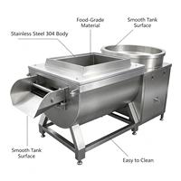 DXC-400 Universele Groentewasmachine Batchwasser voor Fruit, Zeevruchten, Bladgroenten, Centrale Keuken, Voedingsmiddelenfabriek