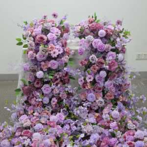 Chất Lượng Cao Lụa Nhân Tạo Tăng Hiện Đại Hoa Cắm Hoa Hoa Runner Với Màu Đỏ Tím Màu Hồng Màu Cho Đám Cưới Trang Trí Nội Thất - Product Image 3