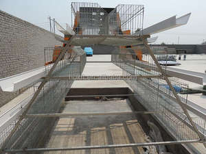 Offre Spéciale prix d'usine Cage automatique pour animaux de ponte Batterie de poulets Cage pour volailles poules à œufs utilisée dans la grande ferme avicole sud-africaine - Product Image 6