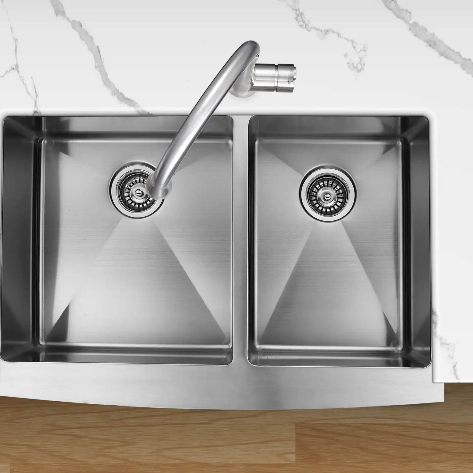 الجملة العرف تصميم 304 الفولاذ المقاوم للصدأ undermount أحواض مطبخ كندا