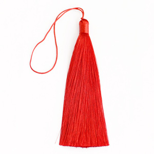 Colgante de Borla Cerrada de 13 cm, Colores Surtidos, Poliéster, Marcador de Libros, Adorno Colgante para Coche, Regalo, Estilo Clásico Retro - Product Image 5