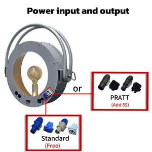 Bombilla LED Retro de 4W con Diseño Clásico de Luz Cálida de Tungsteno, Luz de Escenario Retro DMX512 Blanco Cálido para Teatro, Bodas y Museos - Product Image 6