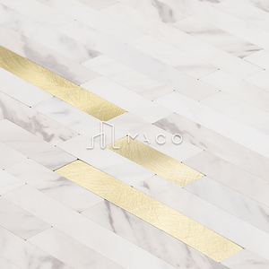 Carrelage mural de cuisine en <span class=keywords><strong>mosaïque</strong></span> de PVC, 1 pièce, 4mm, <span class=keywords><strong>papier</strong></span> <span class=keywords><strong>peint</strong></span> imperméable, auto-adhésif, décoration murale, carreaux - Product Image 2