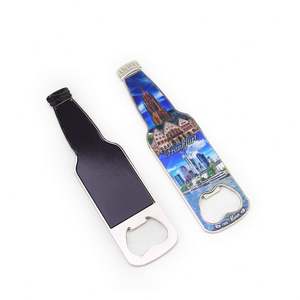 Abridores de Botellas Magnéticos Sublimables de Alta Calidad al por Mayor, Imán para Refrigerador con Abridor de Cerveza - Product Image 4