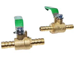 Valvola a sfera in ottone con manico lungo da 1/4 pollici, valvola di chiusura manuale dell'acqua, resistente per impianti idraulici residenziali e industriali - Product Image 5