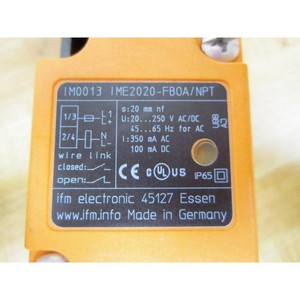 เซ็นเซอร์อินดักทีฟ Ifm รุ่นใหม่ Im0013 Ime2020-fboa/npt/rt - Product Image 5