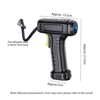 Compresseur d'air portable intelligent 12V pour voiture avec affichage numérique, gonfleur de pneus électrique domestique et automobile