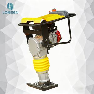 Labor-Saving HCR110 Gasoline Tamping Rammer 75kg for <b>Small</b> Construction Teams - Product Image 1