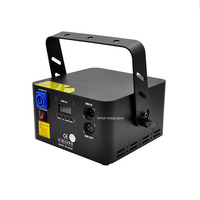 Projecteur de scène professionnel à tête mobile LED laser RVB 3-en-1 2W/3W, DMX512 personnalisable pour grandes barres de spectacle