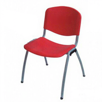 Mobilier scolaire Chaise à armature métallique en plastique durable Chaise en PP de haute qualité avec chaise empilable à vendre