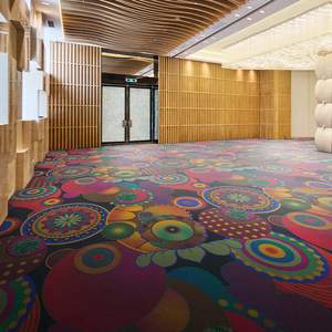 Alfombras de pared <span class=keywords><strong>a</strong></span> pared para restaurante impresas en 3D Nylon impreso con patrones únicos de alfombra de casino Exclusivo para América del Norte y del Sur - Product Image 5