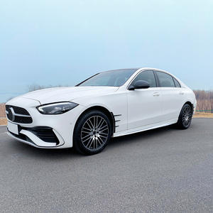Lame de vent de sourcil de roue de vente directe d'usine noir brillant pour Mercedes Benz classe C W206 2022 + C200 C260 <span class=keywords><strong>C43</strong></span> ligne <span class=keywords><strong>AMG</strong></span> - Product Image 4