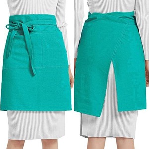 Delantal de Medio Cuerpo de Lino y Algodón Premium con Logotipo Personalizado, Ajustable y Cómodo para Mujeres y Hombres, para Cocina, Cafetería, Jardinería y Trabajo - Product Image 1