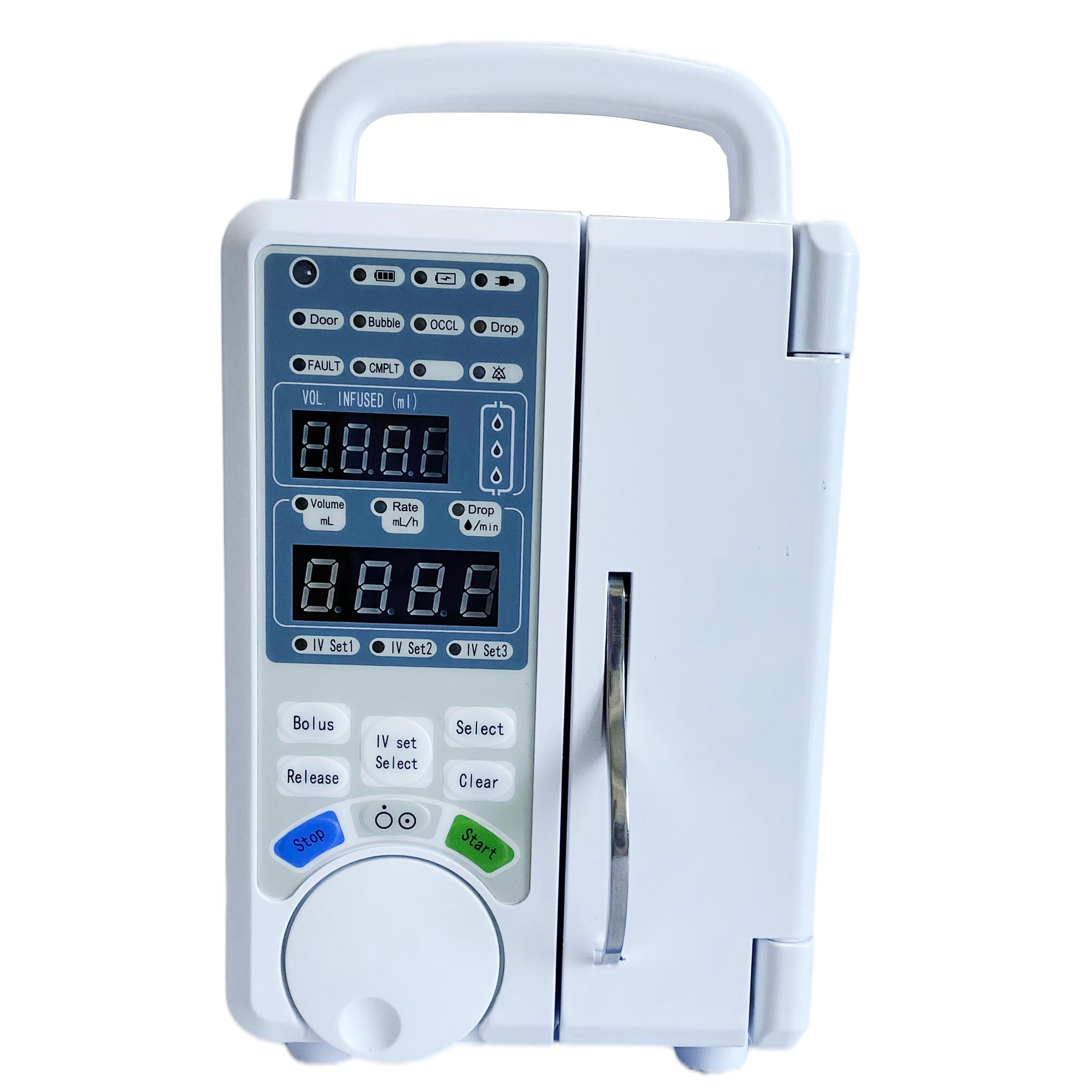 Innovative Design Portable JZ-LIP510 Veterinary Infusion Pump Peristaltic Syringe Fingertip Injection Pump for Veterinary