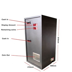 Venta directa de fábrica <span class=keywords><strong>Mini</strong></span> moneda montada en la pared a máquina de monedas Validador de billetes Intercambiador de monedas para lavandería Cajeros automáticos de lavandería - Product Image 3