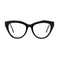 Montures de lunettes optiques œil-de-chat en acétate pour femmes, montures de vue tendance, OEM ODM, logo personnalisé