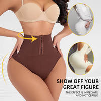 Culotte gainante grande taille à boucle réglable, très extensible, pour tenue de soirée