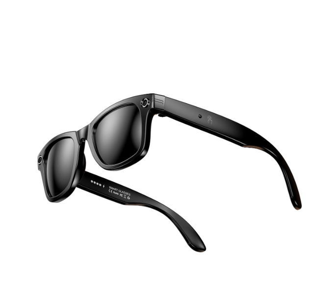 260mah Built in Battery Smart Sunglasses Headphones Support AI Recording and Taking Photos Magnetic Charging W600 Smart Glasses