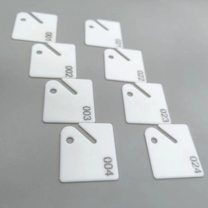 Bán buôn vuông rãnh thẻ chìa khóa đánh số 1 đến 30 hoặc nhựa thẻ chìa khóa 1 đến 100 quản lý quan trọng - Product Image 3