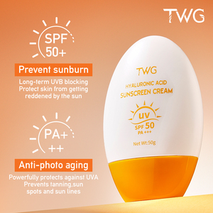 <span class=keywords><strong>Crema</strong></span> <span class=keywords><strong>Solare</strong></span> TWG OEM con Acido Ialuronico SPF50+ PA+++, <span class=keywords><strong>Protezione</strong></span> <span class=keywords><strong>Solare</strong></span> Rinfrescante e Impermeabile, <span class=keywords><strong>Crema</strong></span> <span class=keywords><strong>Solare</strong></span> Sbiancante - Product Image 3