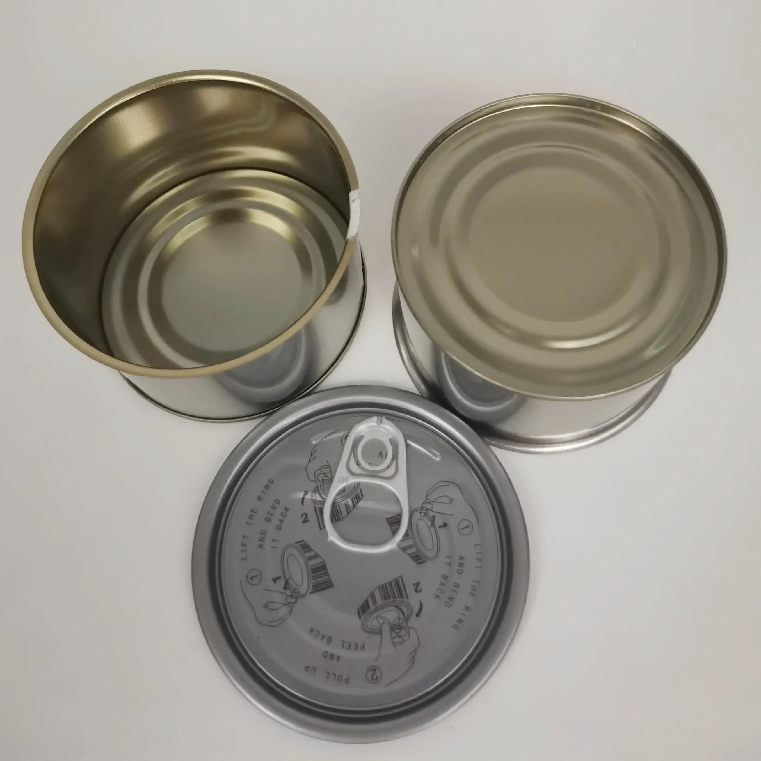 Wholesale Food Grade Empty Tin Cans for Milk powder Food Coffee Packaging Tinplate Box Cans