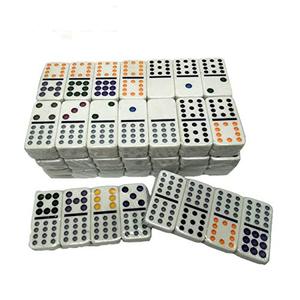 Boîte en aluminium en gros, logo personnalisé, jeu de dominos mexicain antique, jeu de dominos - Product Image 5