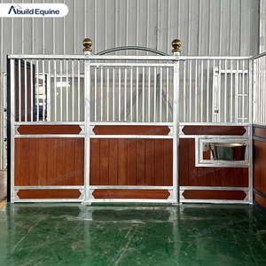 Establos Prefabricados de Acero Galvanizado de Primera Calidad con Puertas Corredizas para Diseños de Establos Ecuestres - Product Image 3