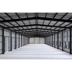 Construcción Rápida, Estructura Robusta, Nave Industrial Prefabricada <span class=keywords><strong>de</strong></span> Acero al Carbono con Recubrimiento <span class=keywords><strong>de</strong></span> Zinc para Viviendas y Apartamentos - Product Image 2