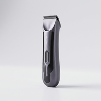 Tondeuse pour animaux de compagnie Shernbao PGT-420 Mini rechargeable en acier inoxydable avec lumière LED pour un toilettage de précision