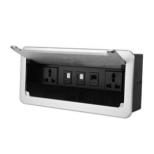 Cepillo volteando mesa de escritorio con 2 * Universal 2 * Red 1 * Teléfono - Product Image 1