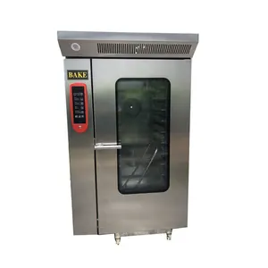 Electric Hot Air 12 trays Convection Oven Commercial Convection Oven with hand-push rack