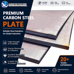 Welding S235JR Shot Blasted Tempered 50mm 1000mm Laser Cutting JIS G3101 Carbon Steel Plate of Industry - Product Image 1