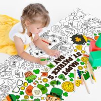 Individuelles Logo DIY Mal- und Zeichenpapier-Rolle für Kinder Personalisierte Kinder-Zeichenrolle Graffiti-Film