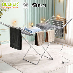رف تجفيف ملابس قابل للطي مصنوع من سبائك الألومنيوم، محمول وموفر للطاقة والمساحة، مخصص للبيع بالجملة - Product Image 2