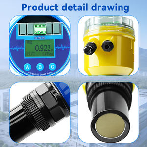 Ультразвуковой уровнемер Walta для жидкостей, 4-20 мА, для измерения уровня масла, бесконтактный, для бассейнов и рек - Product Image 3