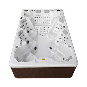 Outdoor Hot Spa 9 Persoons Party Spa Tub Whirlpol Eindeloos Zwembad - Product Image 1