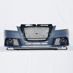 Parachoques Delantero para <span class=keywords><strong>Audi</strong></span> <span class=keywords><strong>A3</strong></span> S3 <span class=keywords><strong>8P</strong></span>.5 2008-2012, Estilo <span class=keywords><strong>RS3</strong></span> Agresivo, con Rejilla, en Stock en EE. UU. - Product Image 2