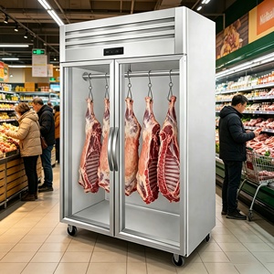 Congelador Vertical Refrigerado para Exhibición de Carne de Res para Carnicerías - Product Image 1