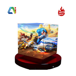 Letrero LED Personalizado para DJ al Aire Libre, Cubo Electrónico para Publicidad en Tiendas, Pantalla LED RGB 4K <span class=keywords><strong>de</strong></span> Forma Especial P2.5 para Comercios - Product Image 2